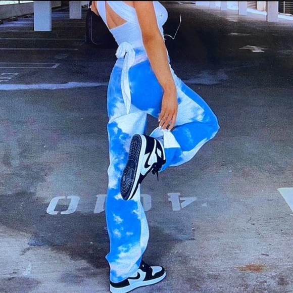 NWT Empty Soda Sky High Sly High Waisted Pants - Picture 3 of 9